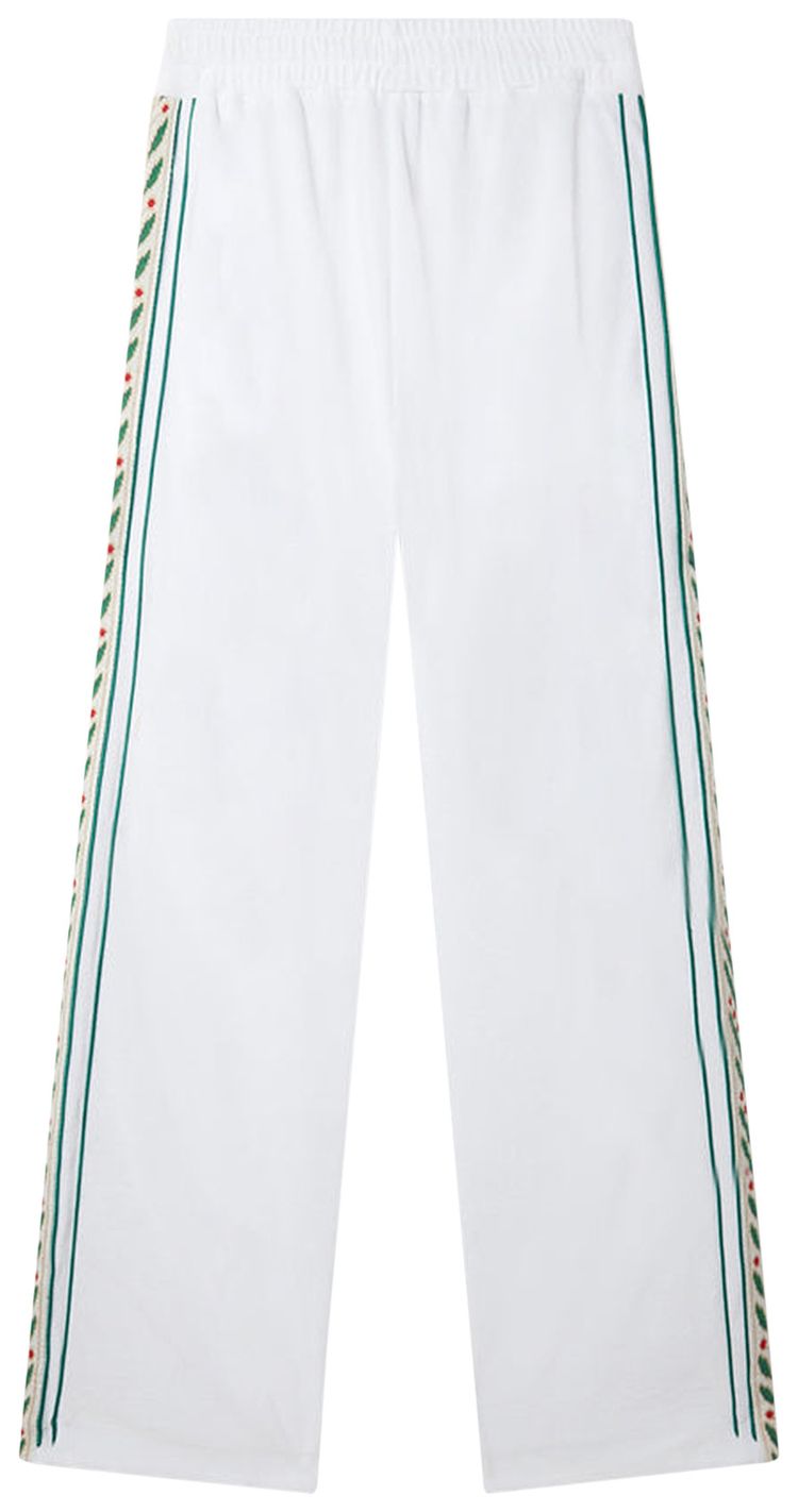 Casablanca Laurel Track Pant White
