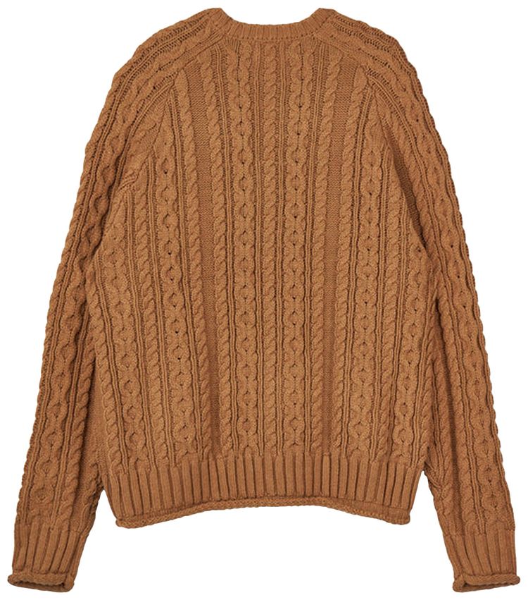 Honor The Gift Cable Knit Jumper Tan