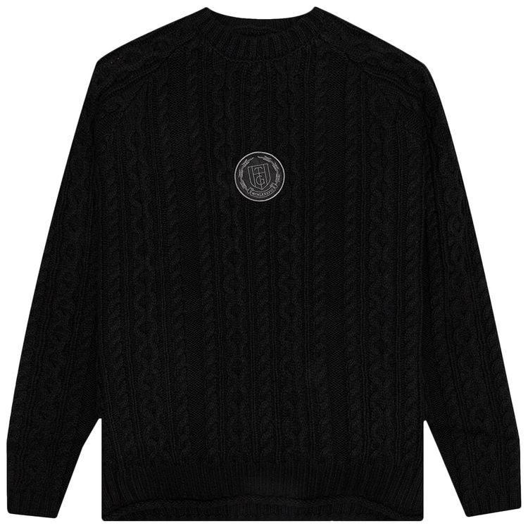 Honor The Gift Cable Knit Jumper Black