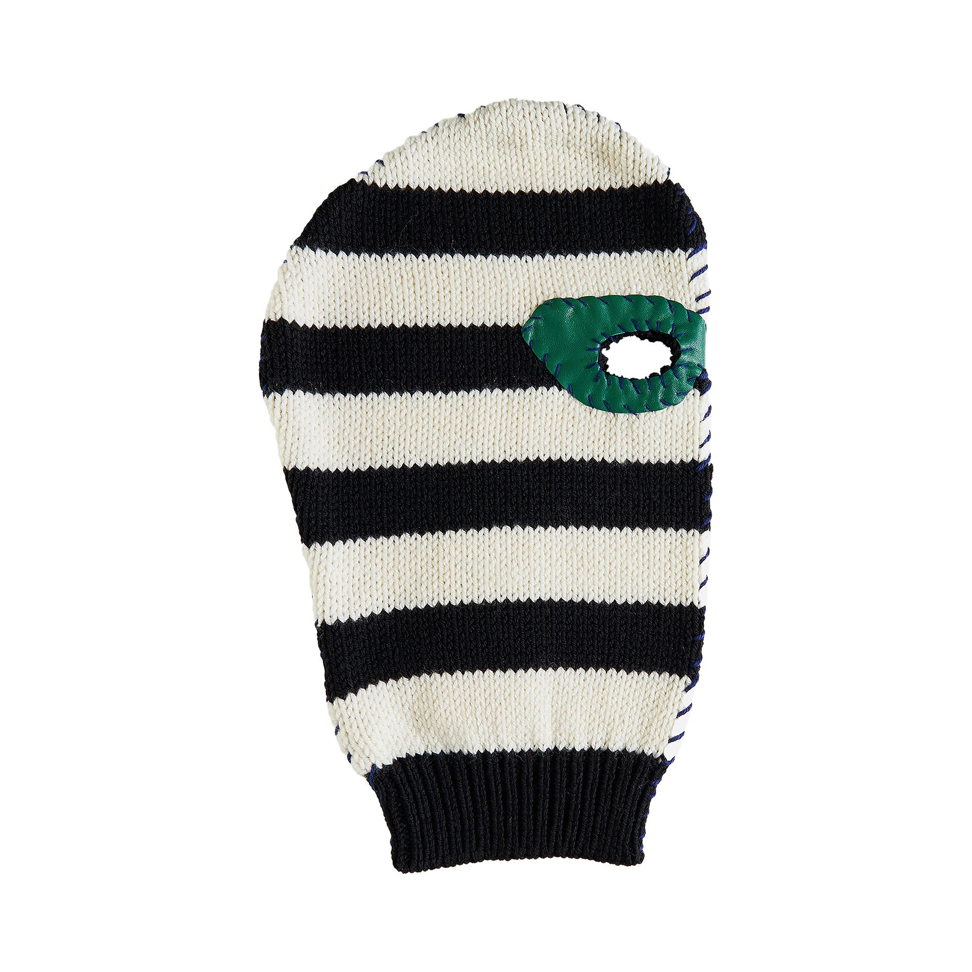 Buy Marni Balaclava 'White Stripe' - ACZC0034NQUFWH09RGW03