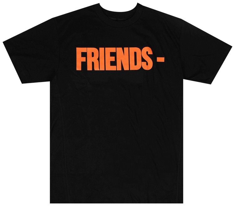 Vlone Friends T Shirt Black
