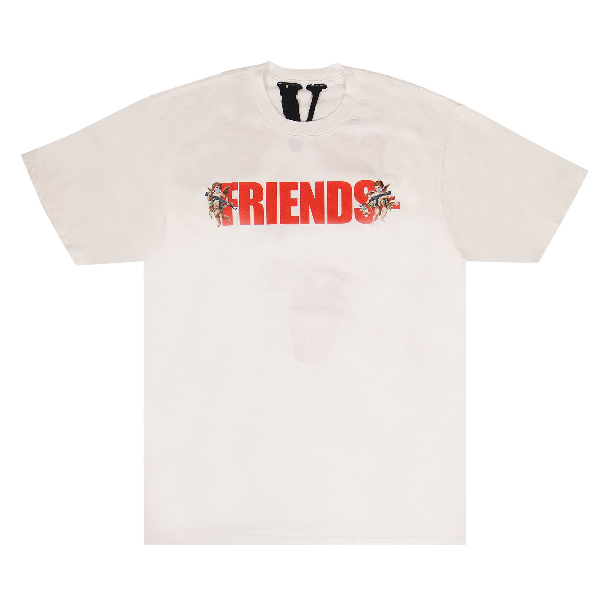 Buy Vlone Angels Friends T Shirt White 1020 100000103AFTS WHIT