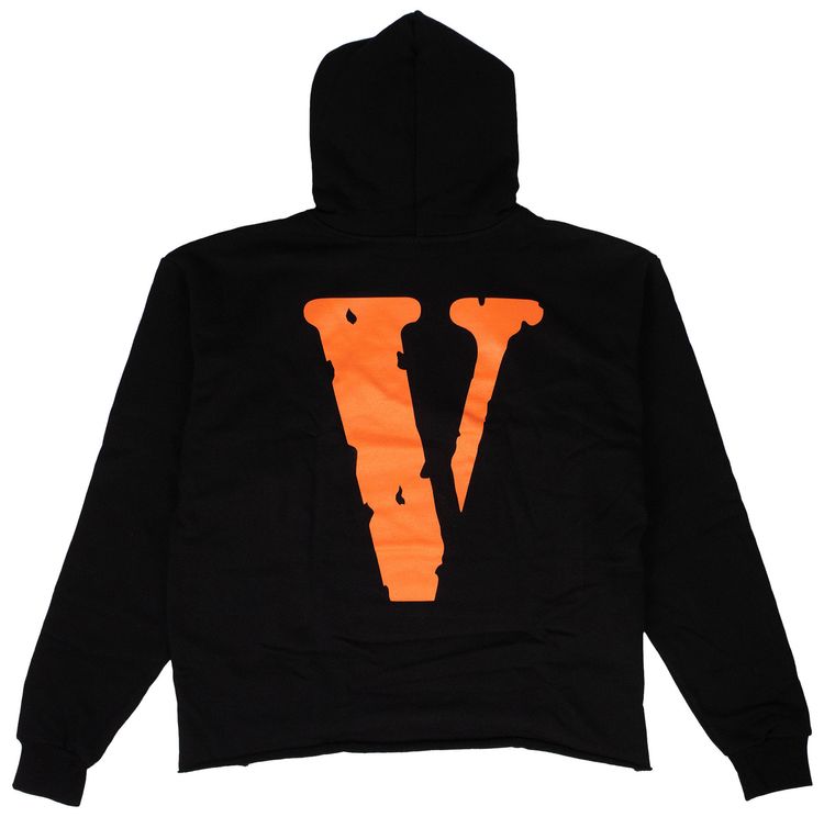 Vlone Friends Hooded Sweatshirt BlackOrange