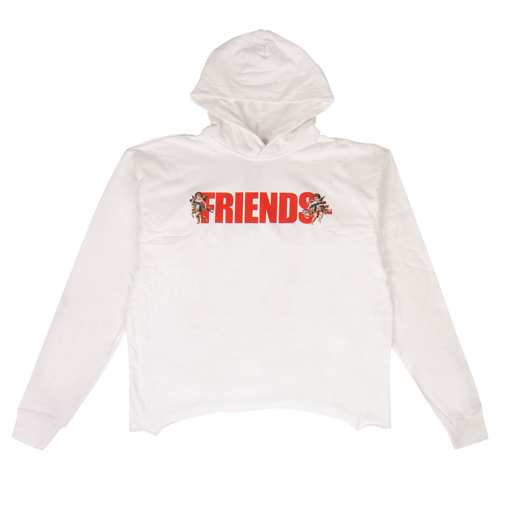 Buy Vlone Angels Friends Hooded Sweatshirt 'White' - 1020