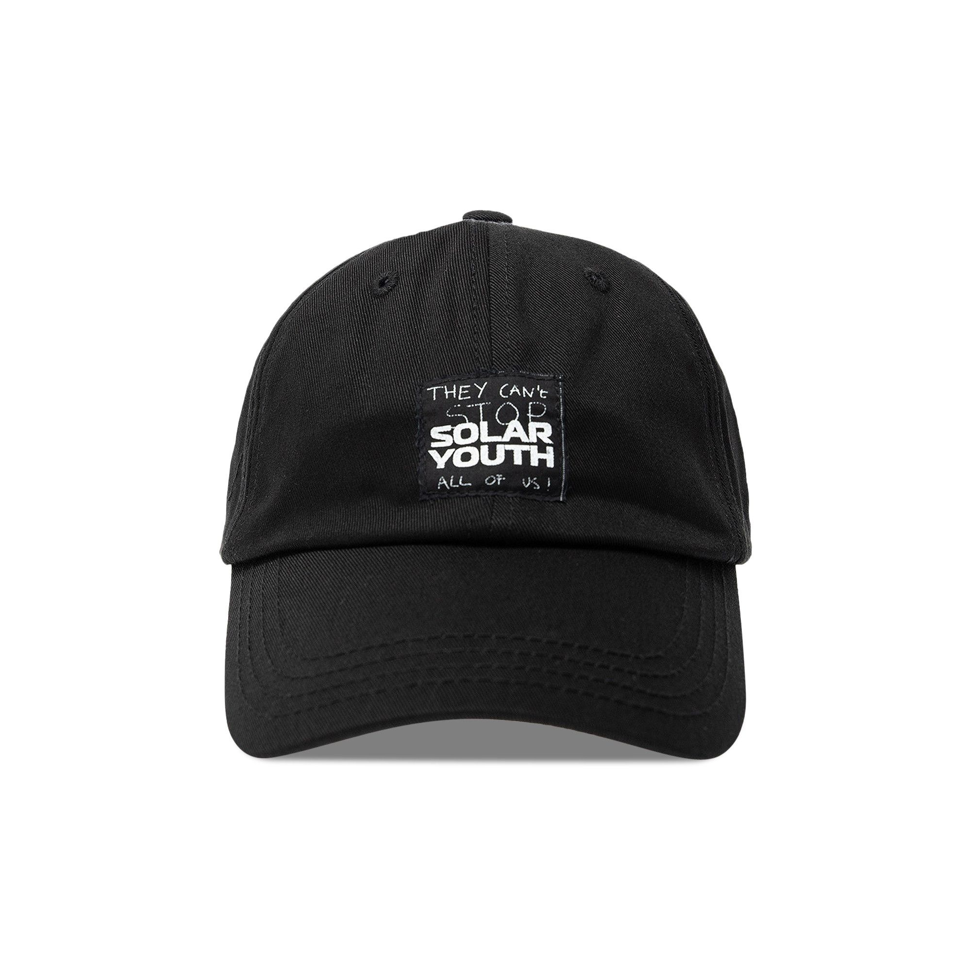 Buy Raf Simons Solar Youth Cap 'Black' - 202 937 00099 | GOAT