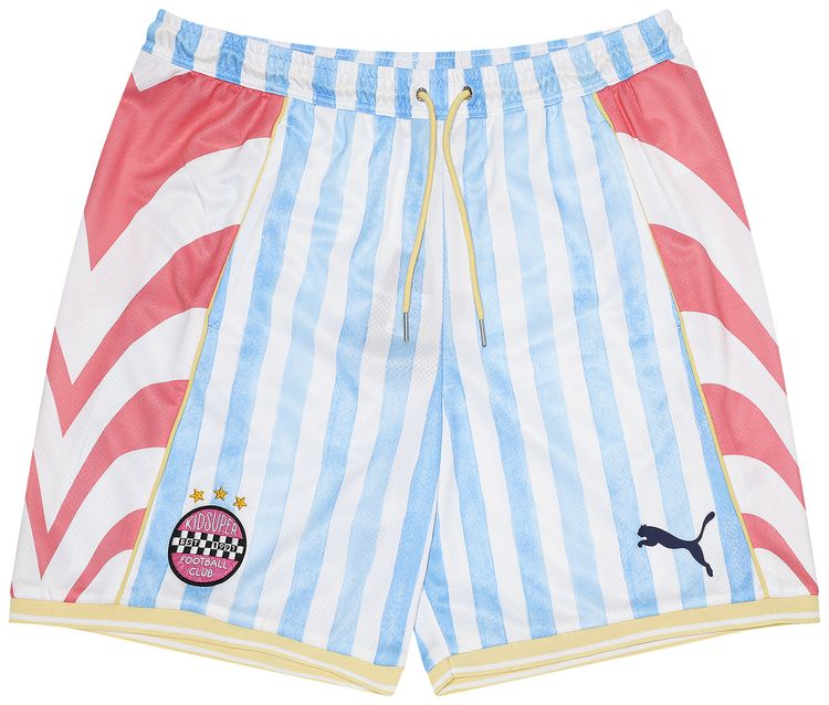KidSuper Studios x Puma Shorts White AOP