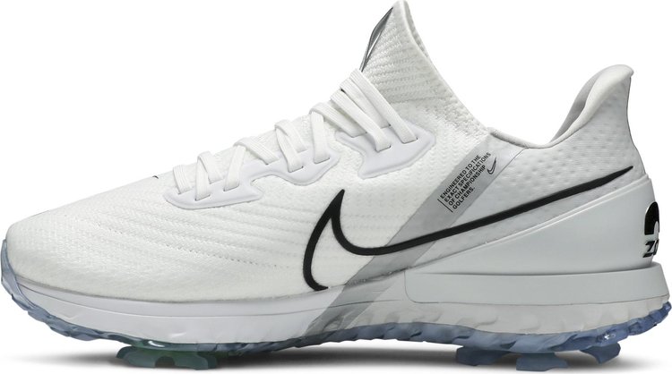 Air Zoom Infinity Tour Golf Wide White Metallic Platinum