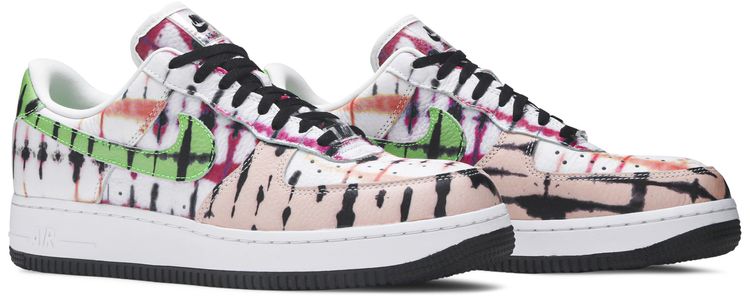Nike Wmns Air Force 1 Black Tie Dye
