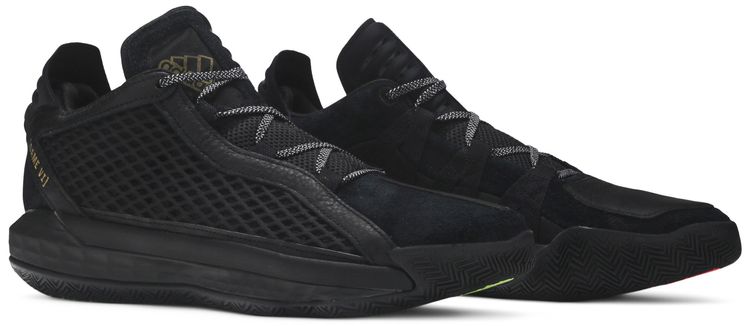 Adidas Dame 6 Leather Black Gold