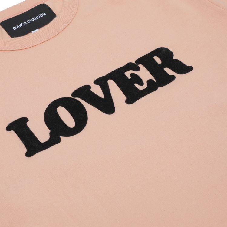 Bianca Chandon Lover Long Sleeve T Shirt Peach