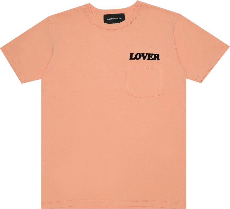 Bianca Chandôn Lover Pocket T-Shirt 'Peach'