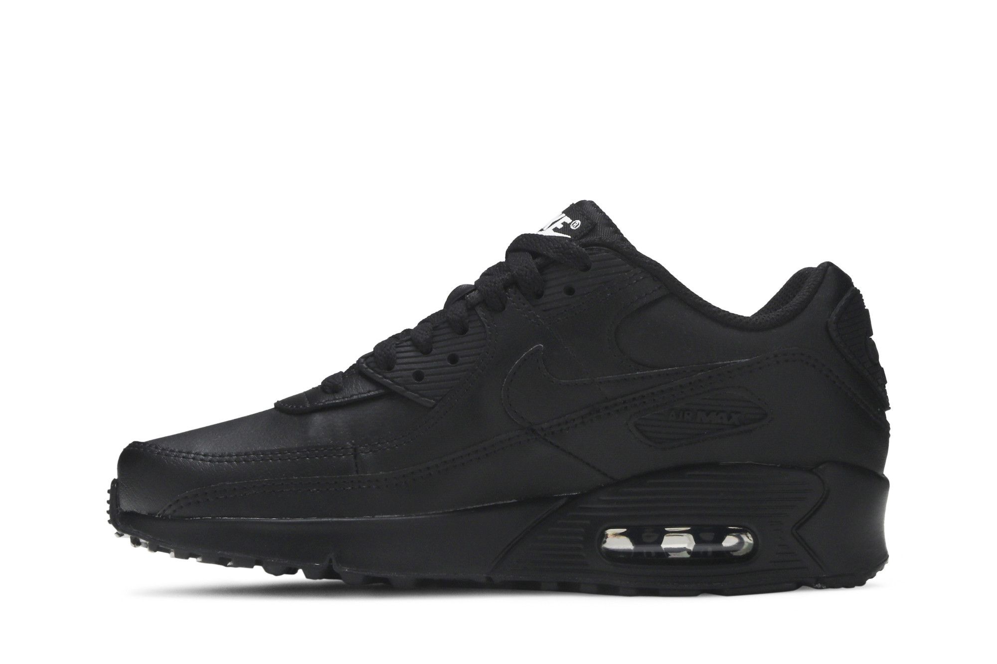 Buy Air Max 90 GS Triple Black 2020 CD6864 001 GOAT