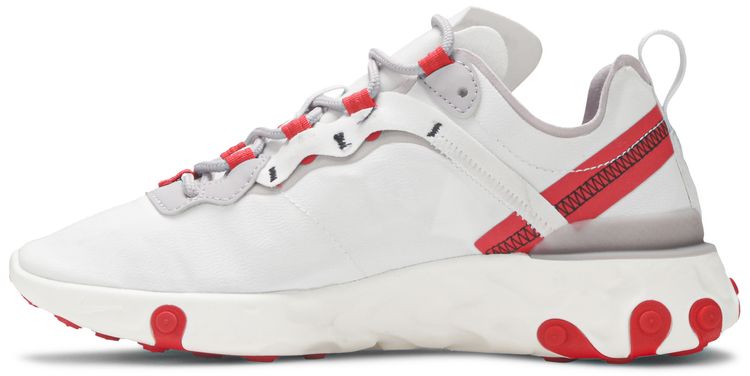 Nike Wmns React Element 55 Sail Phantom Red