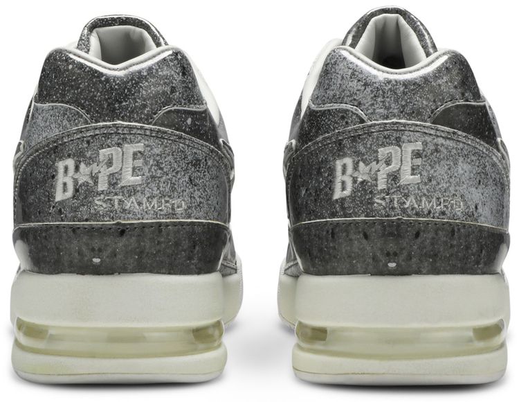 STAMPD x BAPE Roadsta Black Silver