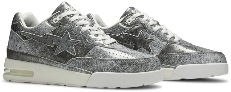 STAMPD x BAPE Roadsta Black Silver