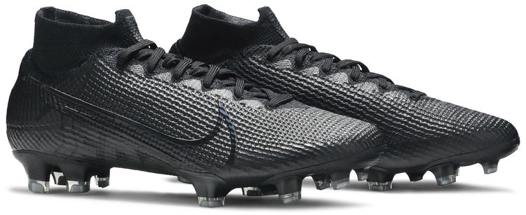 Nike Mercurial Superfly 7 Elite FG Black Dark Grey