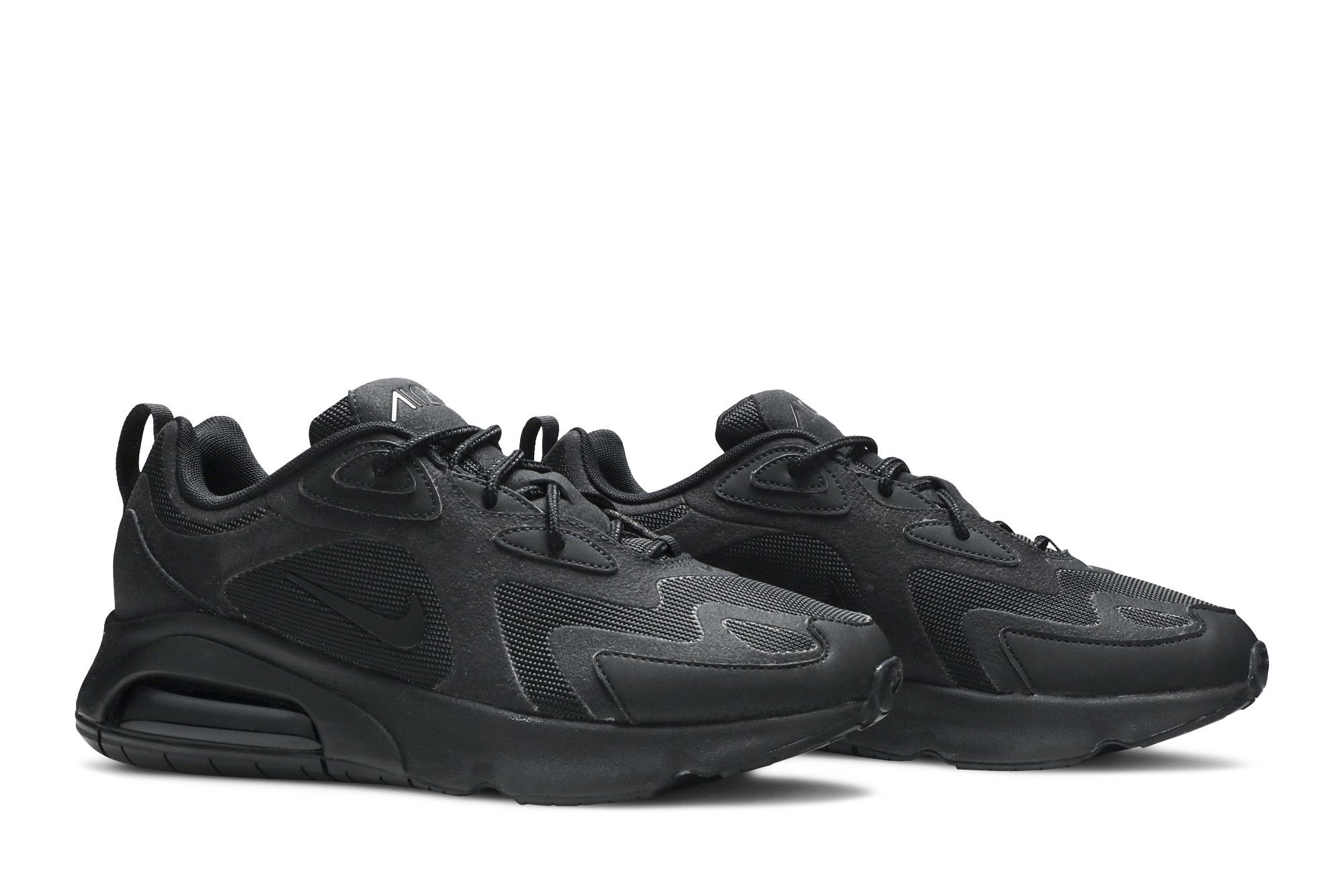 Achetez des Wmns Air Max 200 Triple Black AT6175 003 GOAT FR