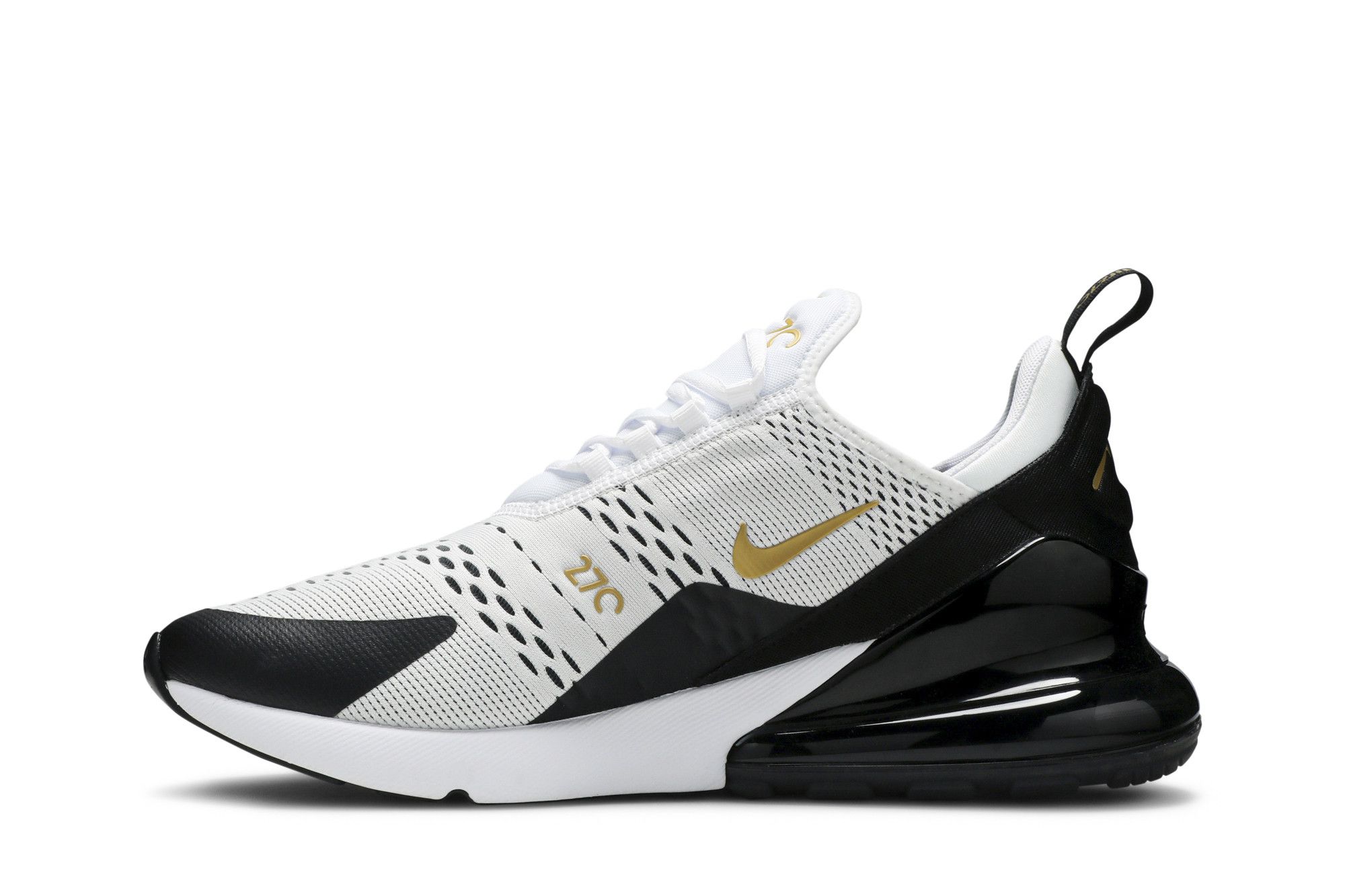 Size 10.0 Air Max 270 White Gold