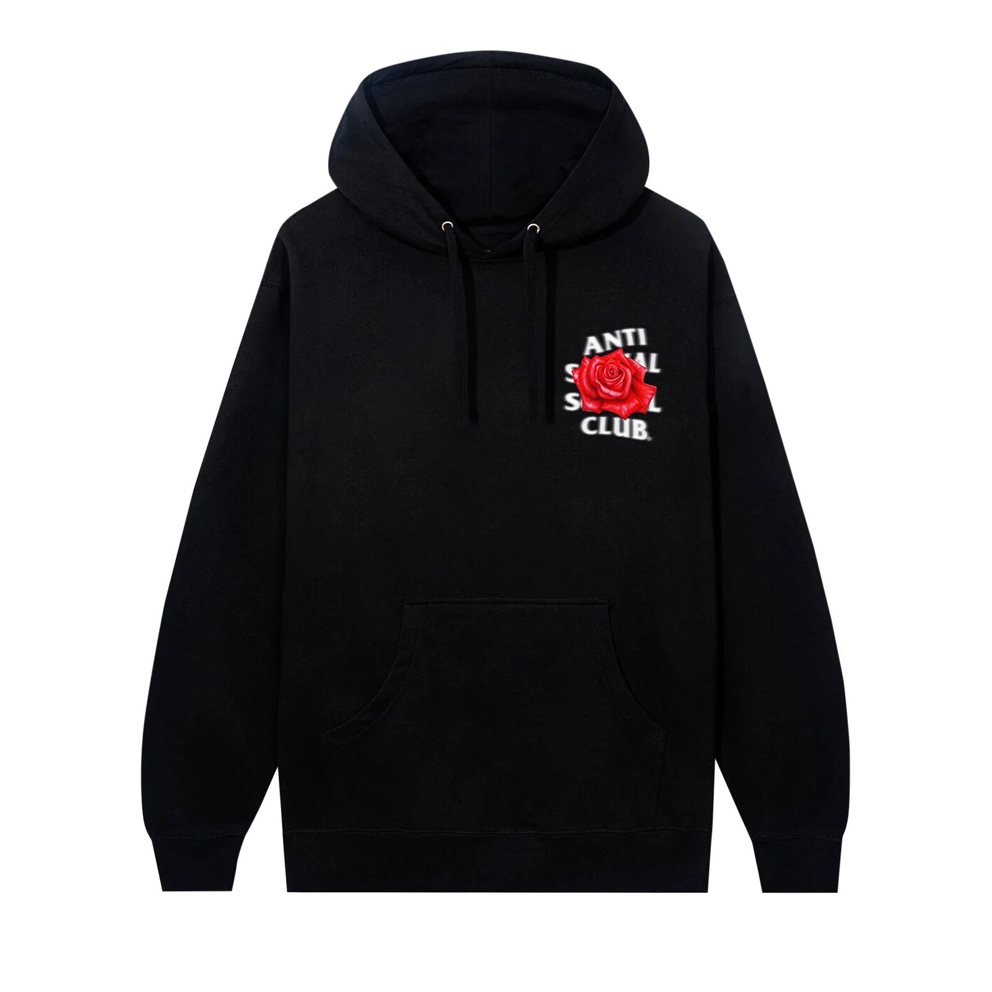 Anti social social club rose best sale hoodie
