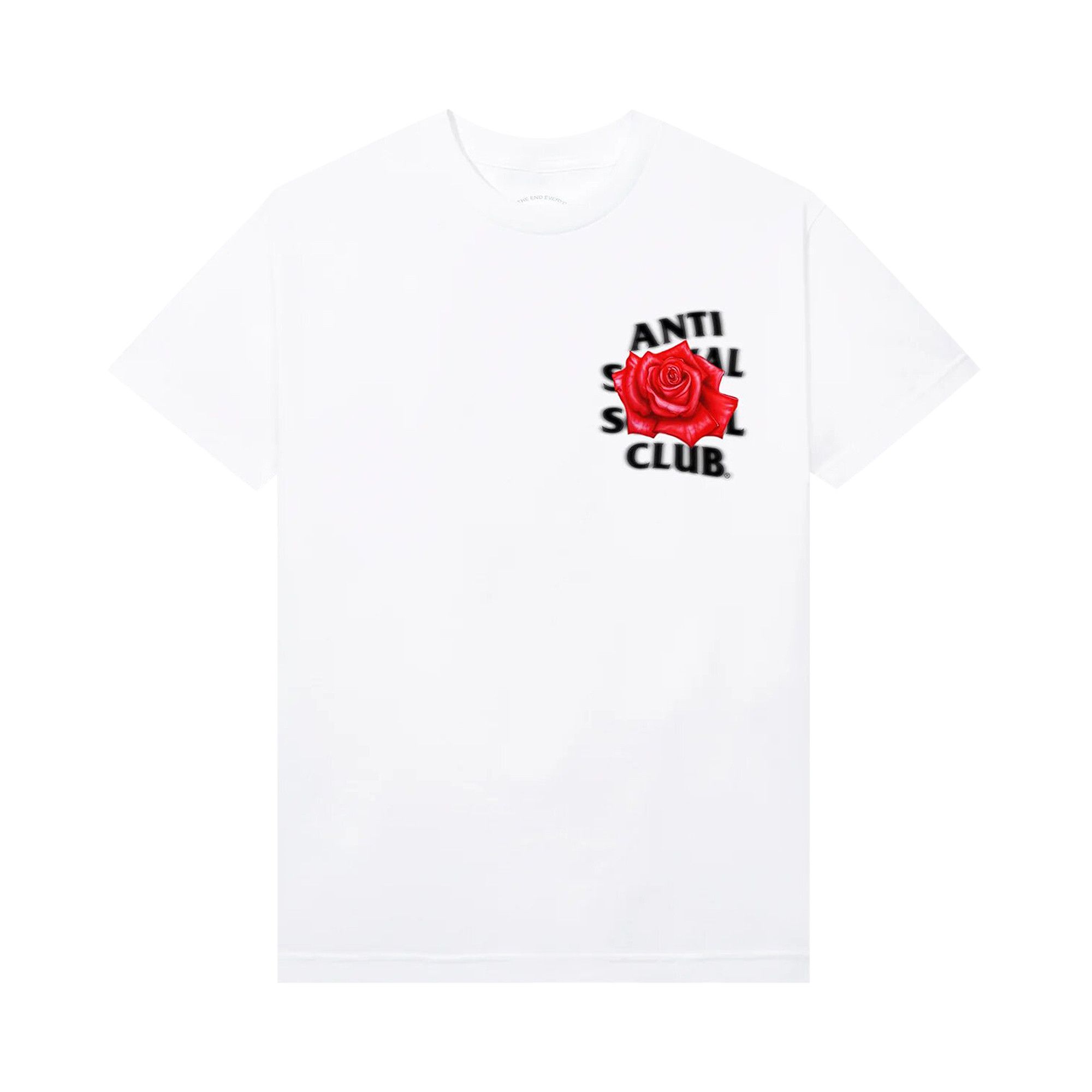 Anti Social Social Club Roses Are Red Tee White
