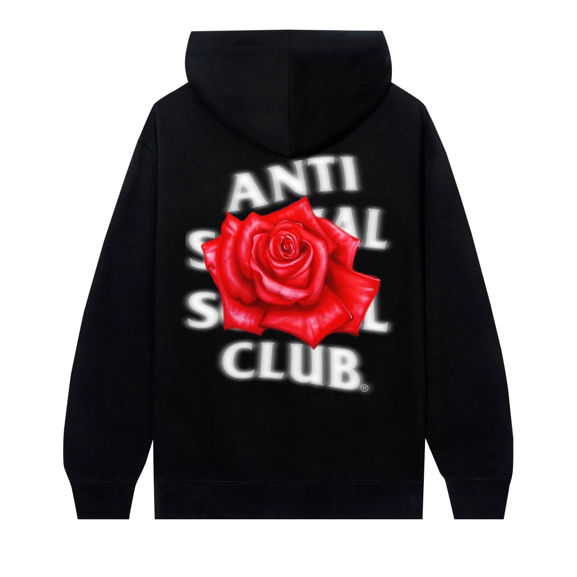 Size xxl Anti Social Social Club Roses Are Red Hoodie Black