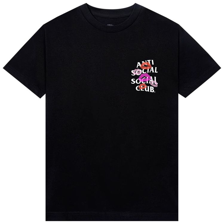 Anti Social Social Club Your Kiss Tee Black
