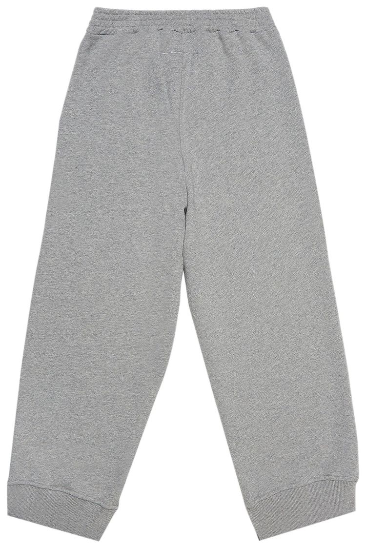 MM6 Maison Margiela Kids Sweatpants Grey MelangeSuper Pink