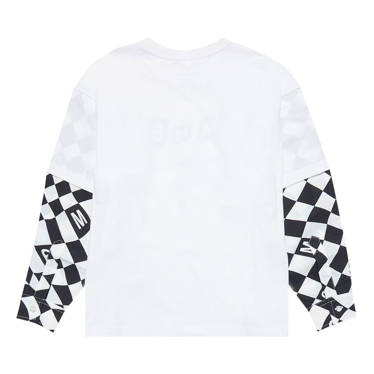 MM6 Maison Margiela Kids Long Sleeve T Shirt White