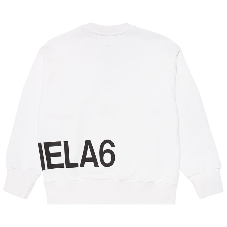 MM6 Maison Margiela Kids Sweatshirt White