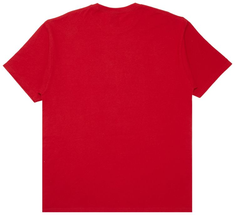 Stussy Link Skull Tee Red