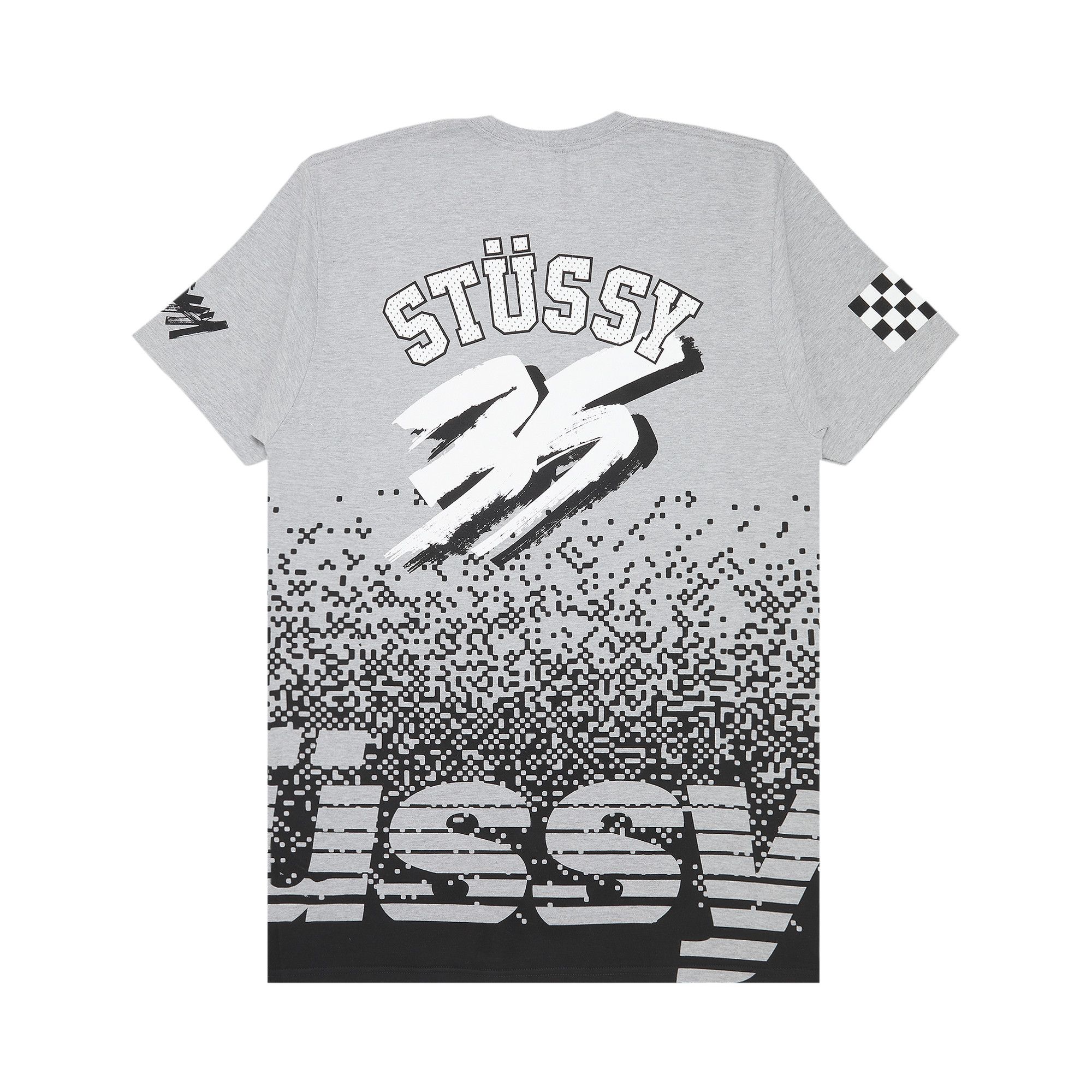 Buy Stussy Camo 35 Tee 'Grey Heather' - 1903597 GREY | GOAT