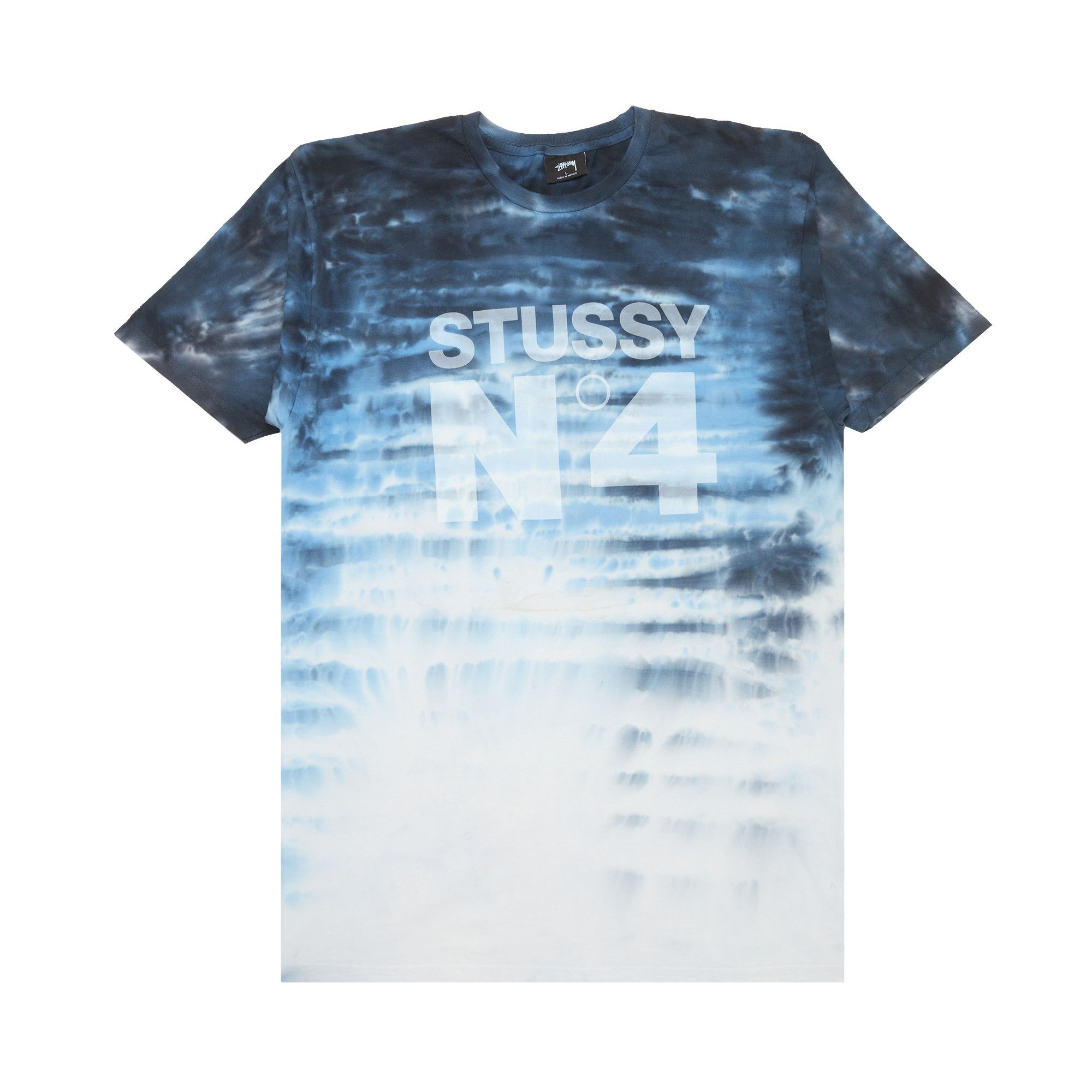トップス Stussy Blue Tie Dye foodie Y2K 00s Vintage Stussy - International Tribe Tie-dye T-Shirt 2000s