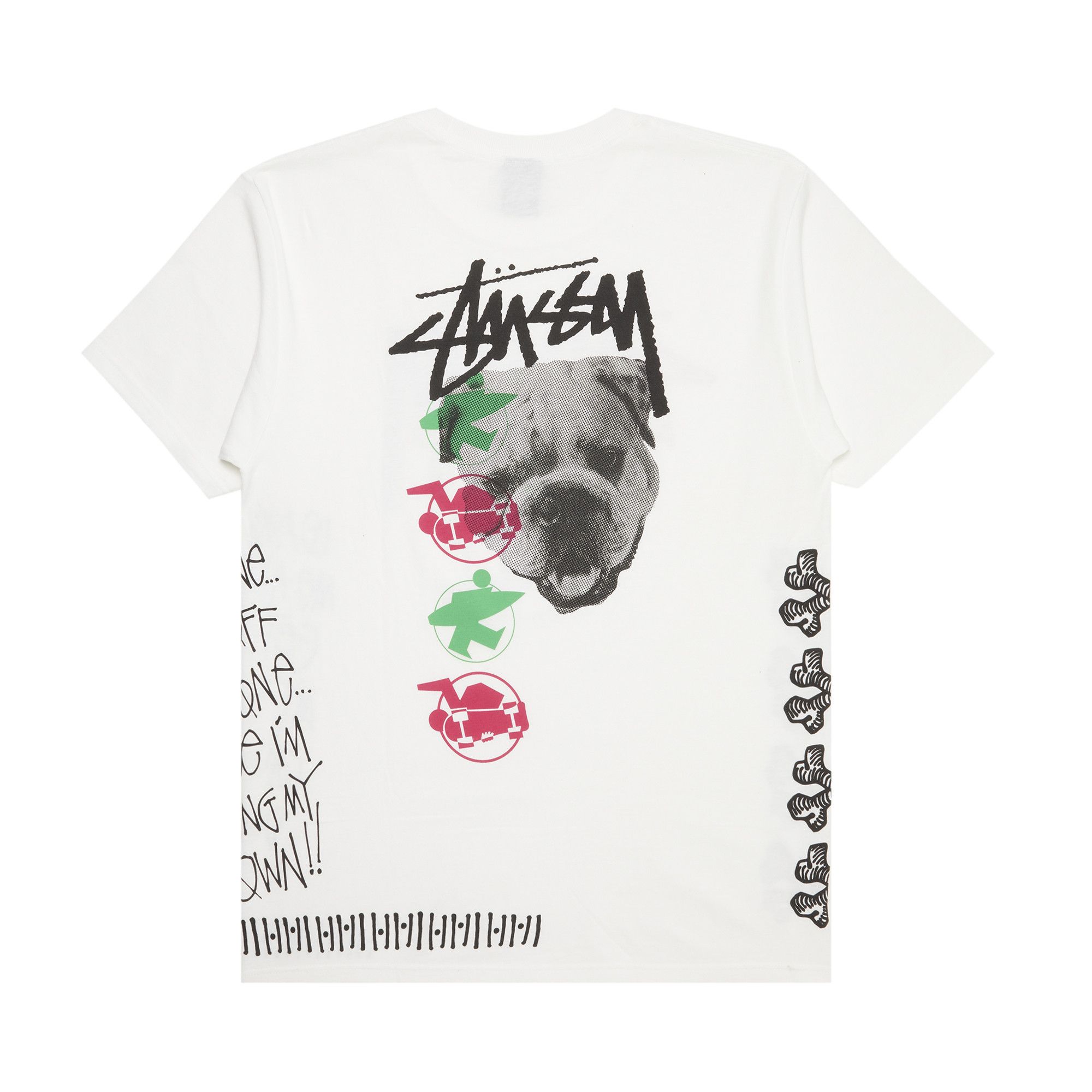 【Stussy】 Stock Dog T-Shirt White ★人気 Stock Dog Tee – White | Tees | Stüssy