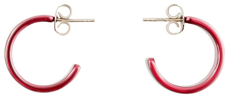 MM6 Maison Margiela Earrings Polished Fucsia