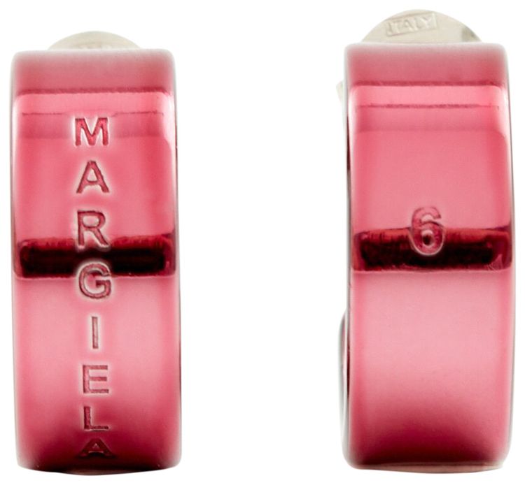 MM6 Maison Margiela Earrings Polished Fucsia