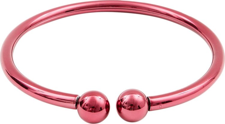 MM6 Maison Margiela Bracelet Polished Fucsia