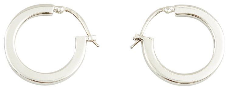 MM6 Maison Margiela Earrings Palladio Polished