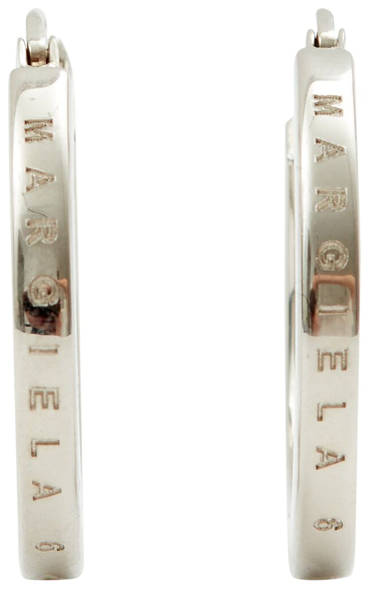 MM6 Maison Margiela Earrings Palladio Polished