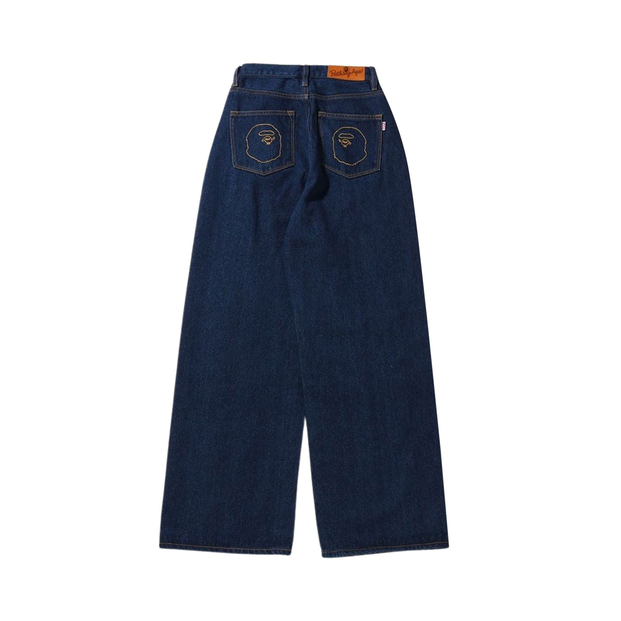 Bape pants blue online