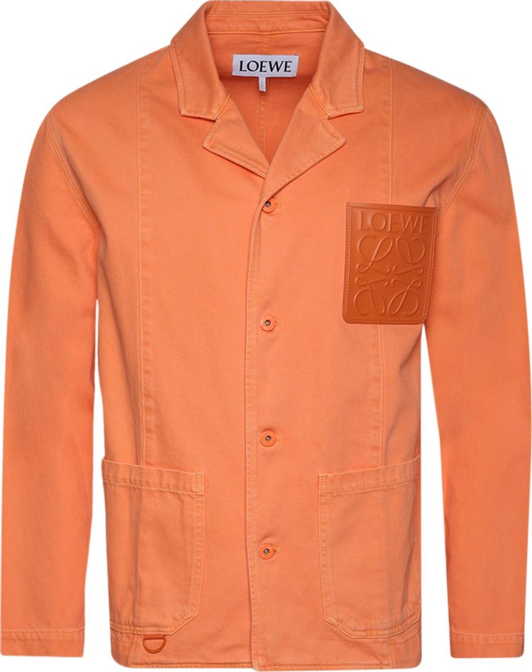 Loewe Anagram Workwear Jacket 'Orange'