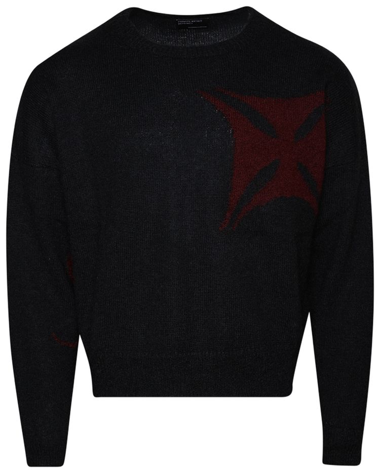 Enfants Riches Deprimes 77 Tears Sweater BlackBurgundy