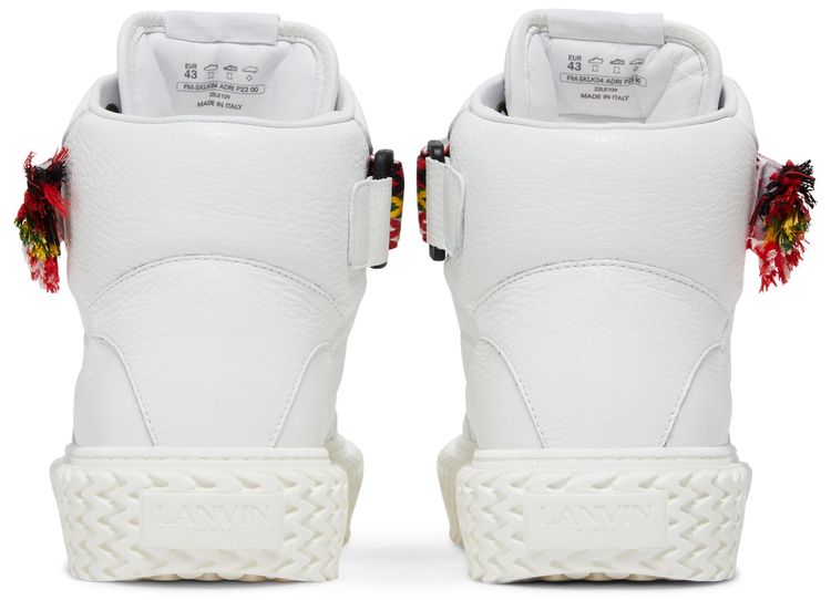 Lanvin Curbies 2 High White