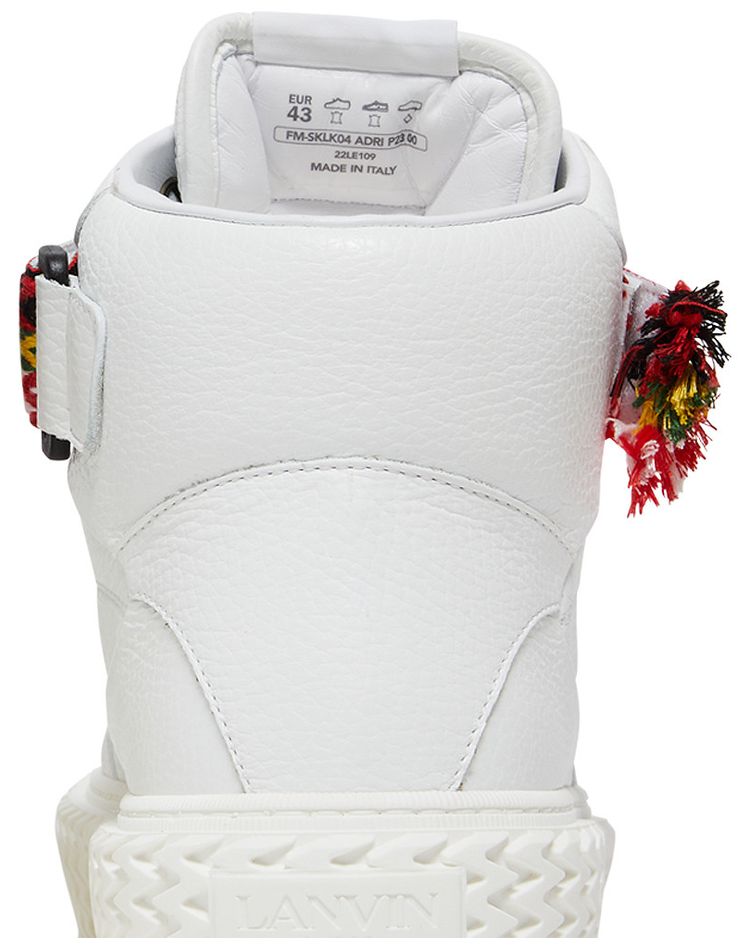 Lanvin Curbies 2 High White