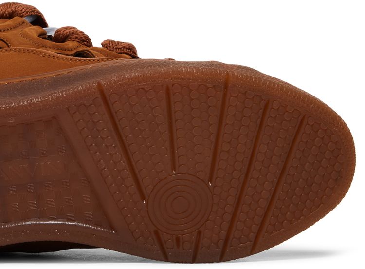 Lanvin Curb Sneakers Tan