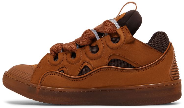 Lanvin Curb Sneakers Tan