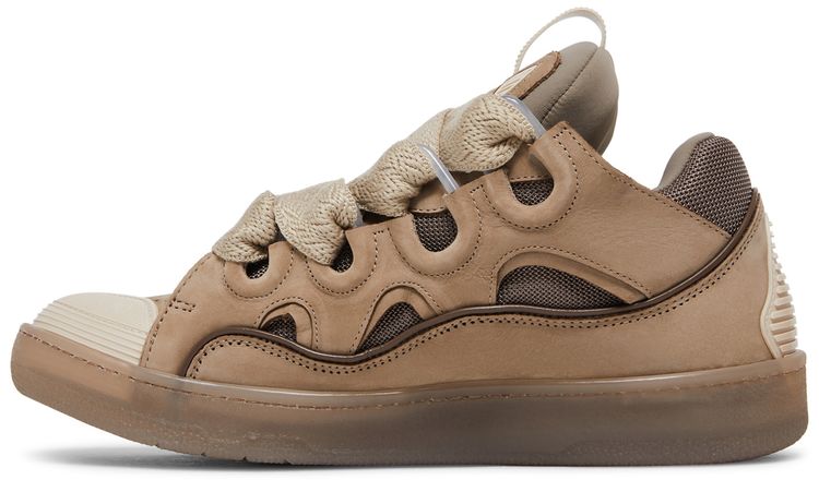 Lanvin Curb Sneakers Taupe