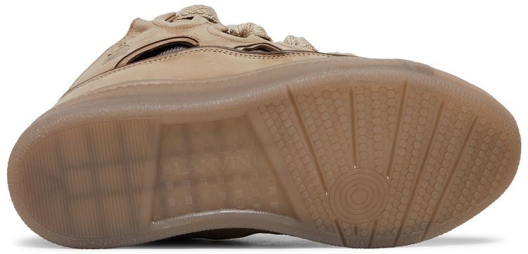 Lanvin Curb Sneakers Taupe