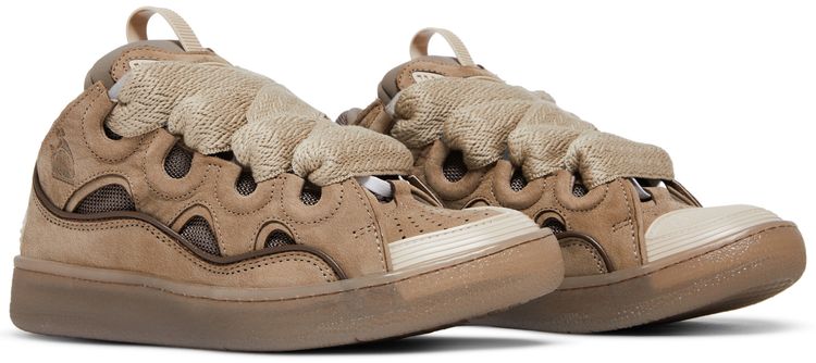 Lanvin Wmns Curb Sneakers Taupe