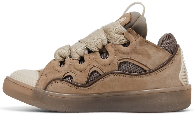 Lanvin Wmns Curb Sneakers Taupe