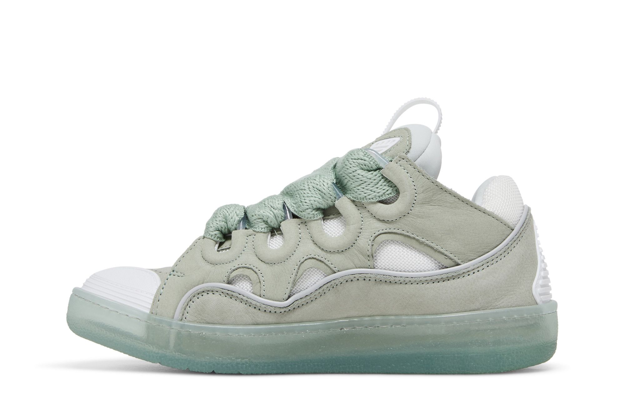 【関税&送料込】Lanvin Sneakers Lanvin Oversize tongue panelled leather sneakers | The